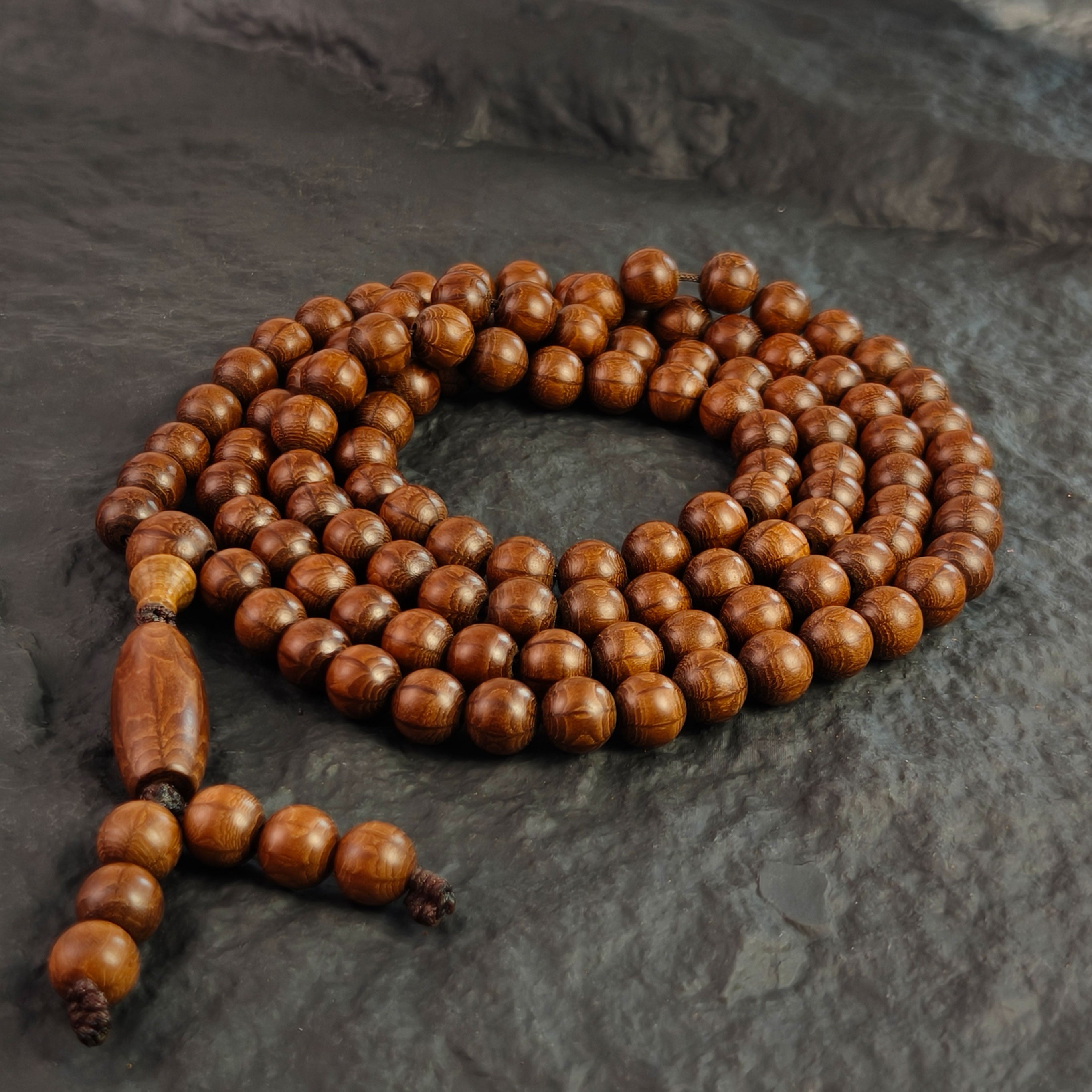Abelia Biflora Wood Bead Bracelet